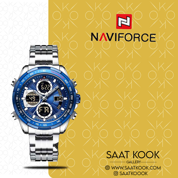 ساعت مچی مردانه نیوی فورس مدل NAVIFORCE NF9197 S/BE/BE