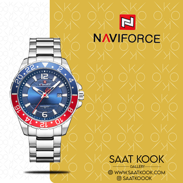 ساعت مچی مردانه نیوی فورس مدل NAVIFORCE NF9192 S/S/BE