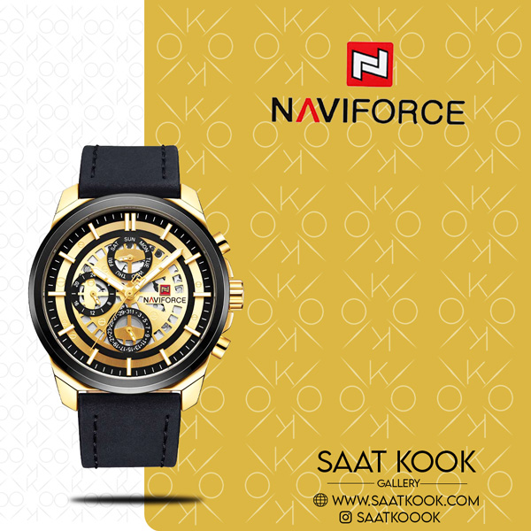 ساعت مچی مردانه نیوی فورس مدل NAVIFORCE NF9129 RGBB