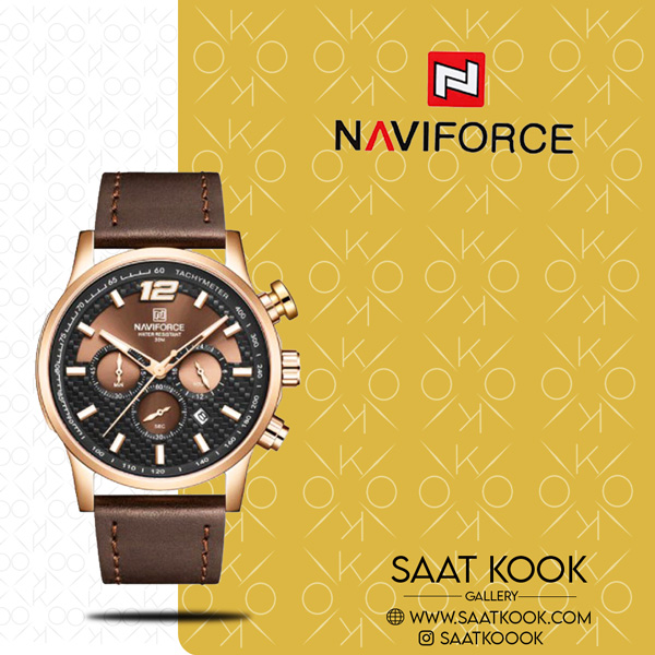 ساعت مچی مردانه نیوی فورس مدل NAVIFORCE NF8002 B/RG