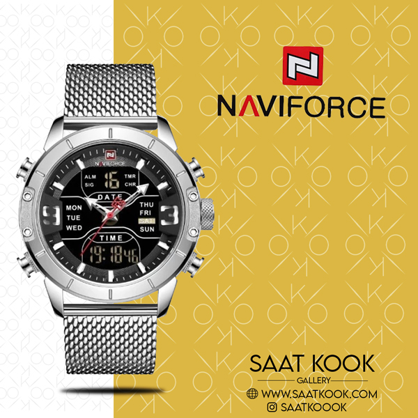 ساعت مچی مردانه نیوی فورس مدل NAVIFORCE NF9153 S/B