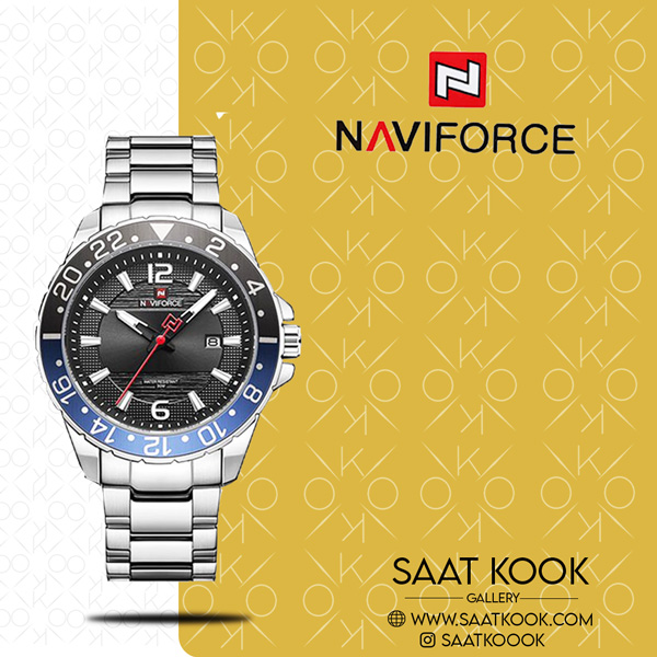 ساعت مچی مردانه نیوی فورس مدل NAVIFORCE NF9192 S/S/B