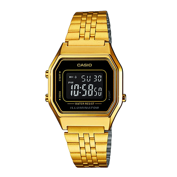 ساعت مچی نوستالژی زنانه کاسیو مدل CASIO LA680WGA-1B