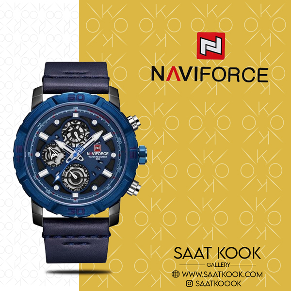 ساعت مچی مردانه نیوی فورس مدل NAVIFORCE NF9139 B/BE/BE