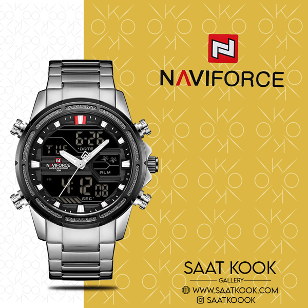 ساعت مچی مردانه نیوی فورس مدل NAVIFORCE NF9138 S/B