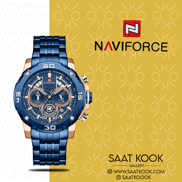 ساعت مچی مردانه نیوی فورس مدل NAVIFORCE NF9175 RGBE