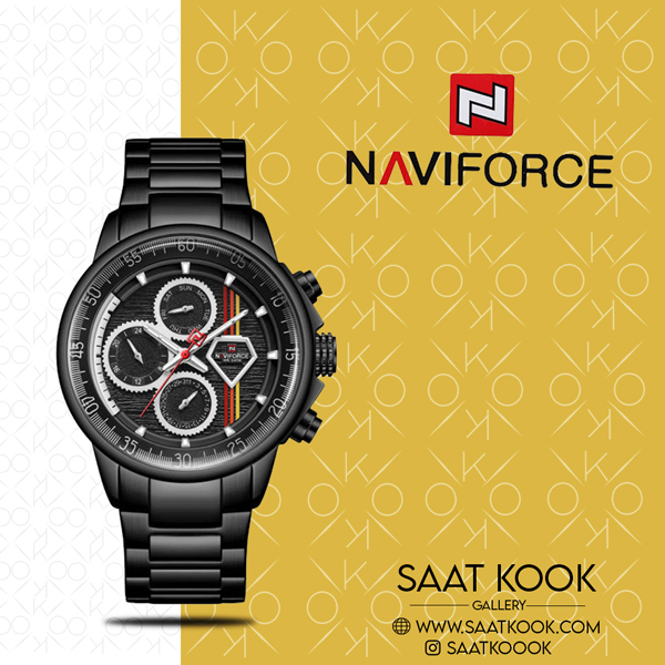 ساعت مچی مردانه نیوی فورس مدل NAVIFORCE NF9184 B/B