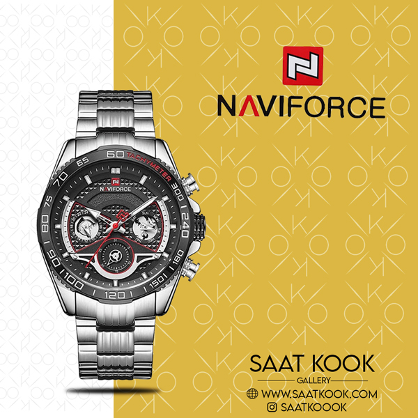 ساعت مچی مردانه نیوی فورس مدل NAVIFORCE NF9185 S/B