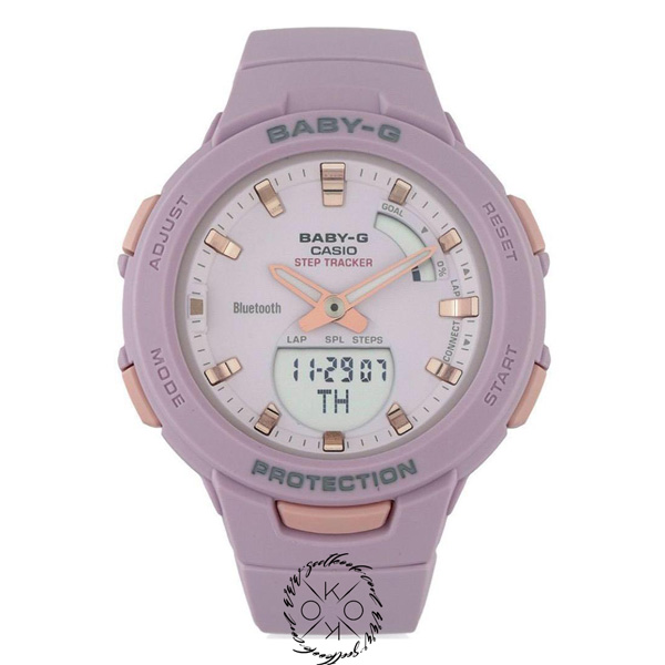 ساعت مچی کاسیو بیبی جی مدل BABY-G BSA-B100-4A2DR