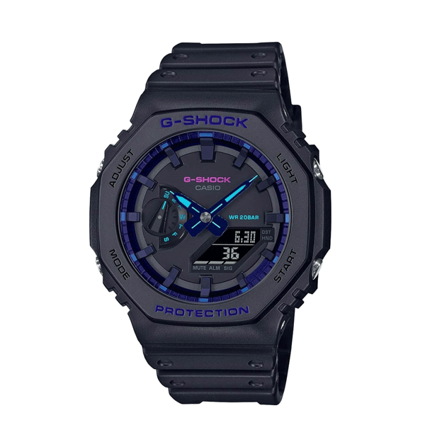 ساعت مچی کاسیو G-Shock جی شاک مدل GA-2100VB-1ADR