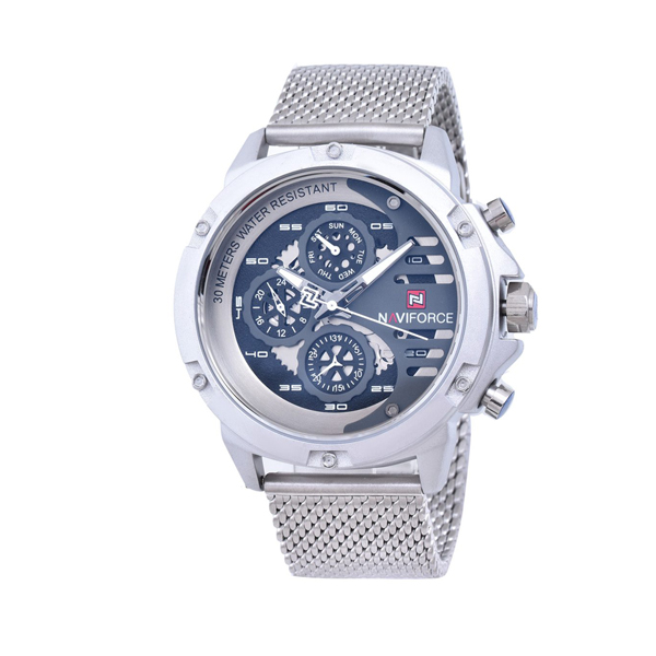 ساعت مچی مردانه نیوی فورس مدل NAVIFORCE NF9110 S/S/B